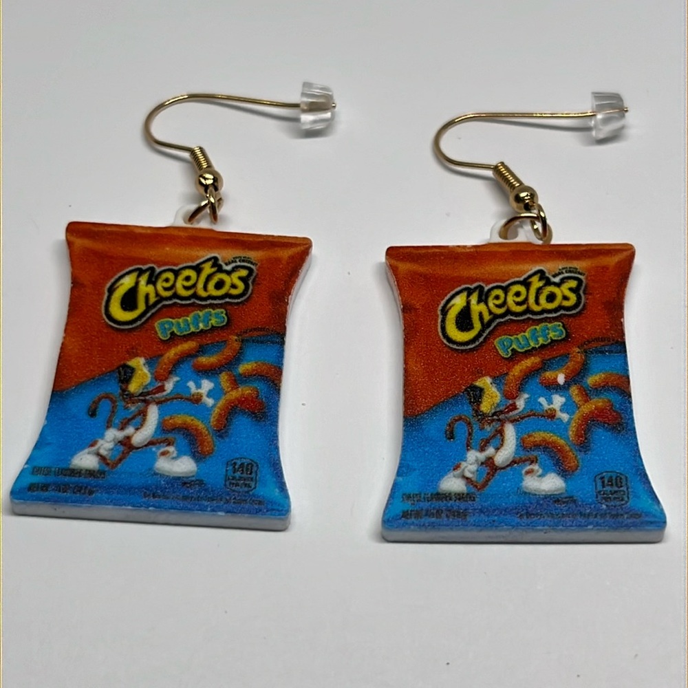 Earrings snacks dangle cute statement mom‎ daughter gift grandma Gigi girl funny
